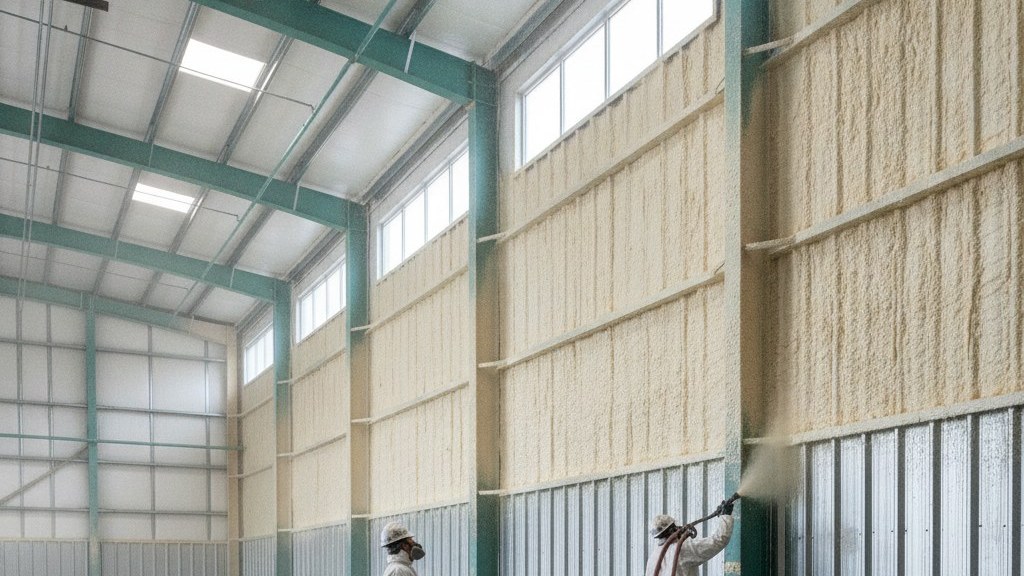 Why Metal Buildings in St. George Sweat -- and How Spray Foam Stops It