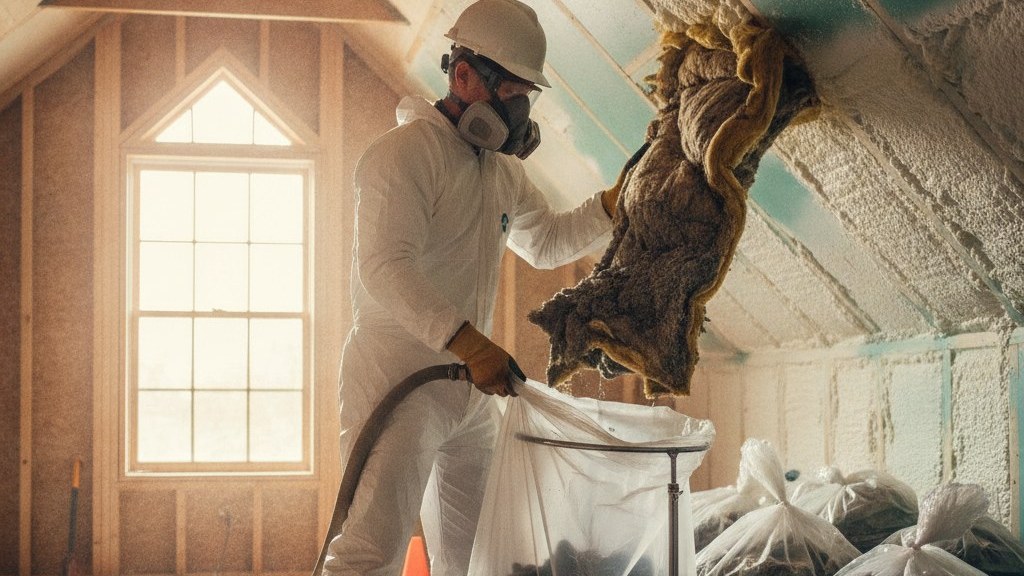 Spray Foam Removal & Correction